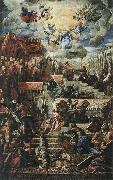 TINTORETTO, Jacopo The Voluntary Subjugation of the Provinces France oil painting artist